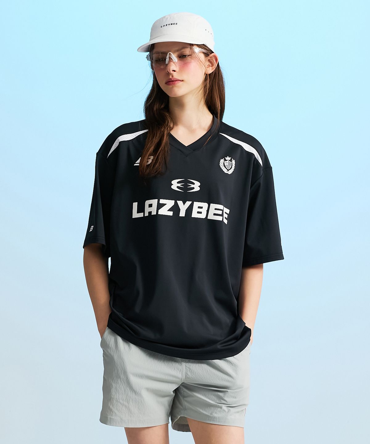 레이지비(LAZYBEE) 컴포트 프로 올데이 반바지 M 스트레치 쇼츠 그레이