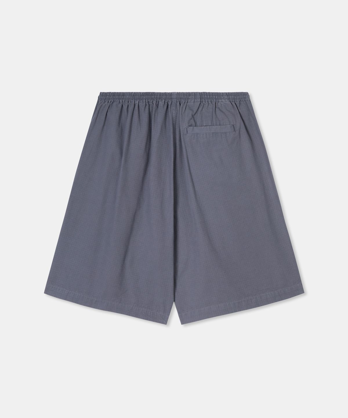 디앤드퀘스천(THEENDQUESTION) Ripstop pigment half pants / NAVY