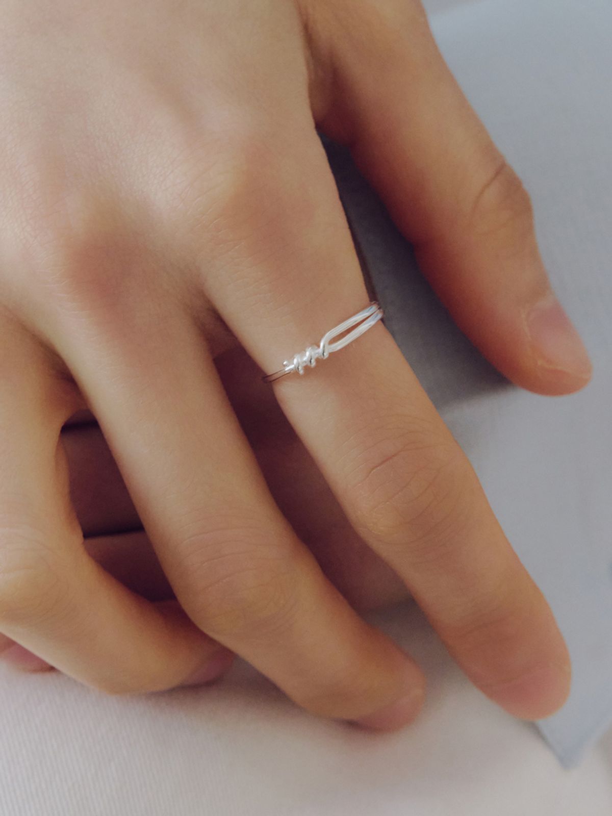 이너프(ENUFF) (silver 925) Velo flat ring