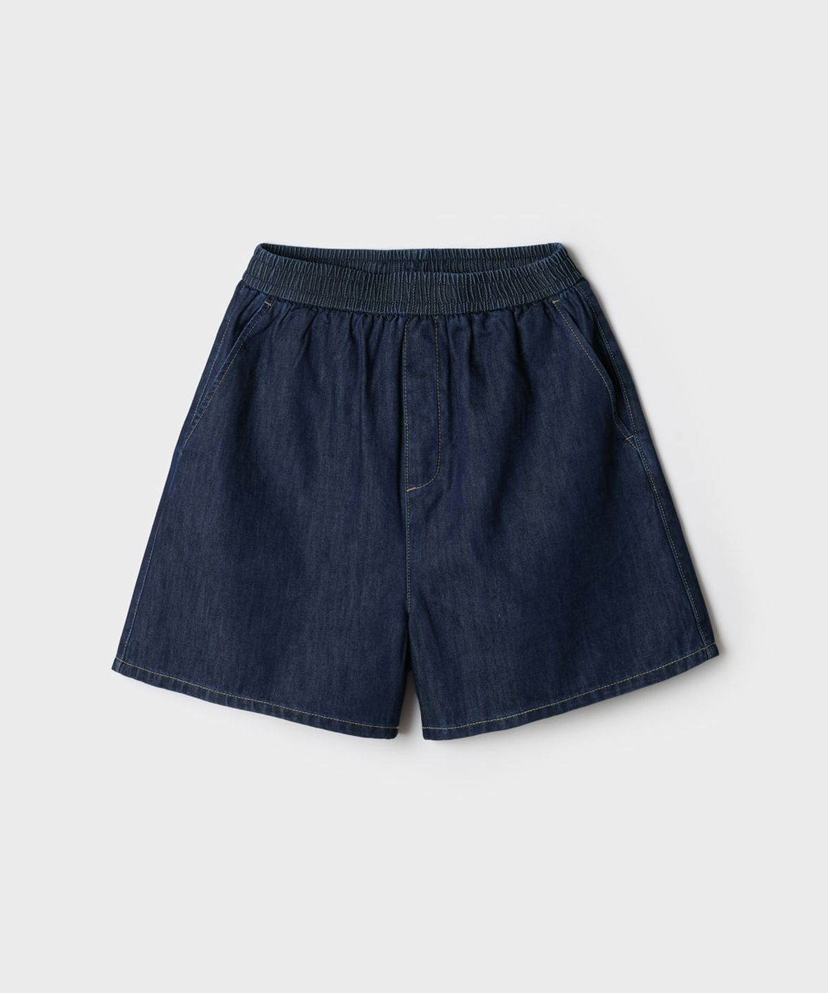 스파오(SPAO) 여성 밴딩 쇼츠 (데님) (RE)_SPTNG38G02