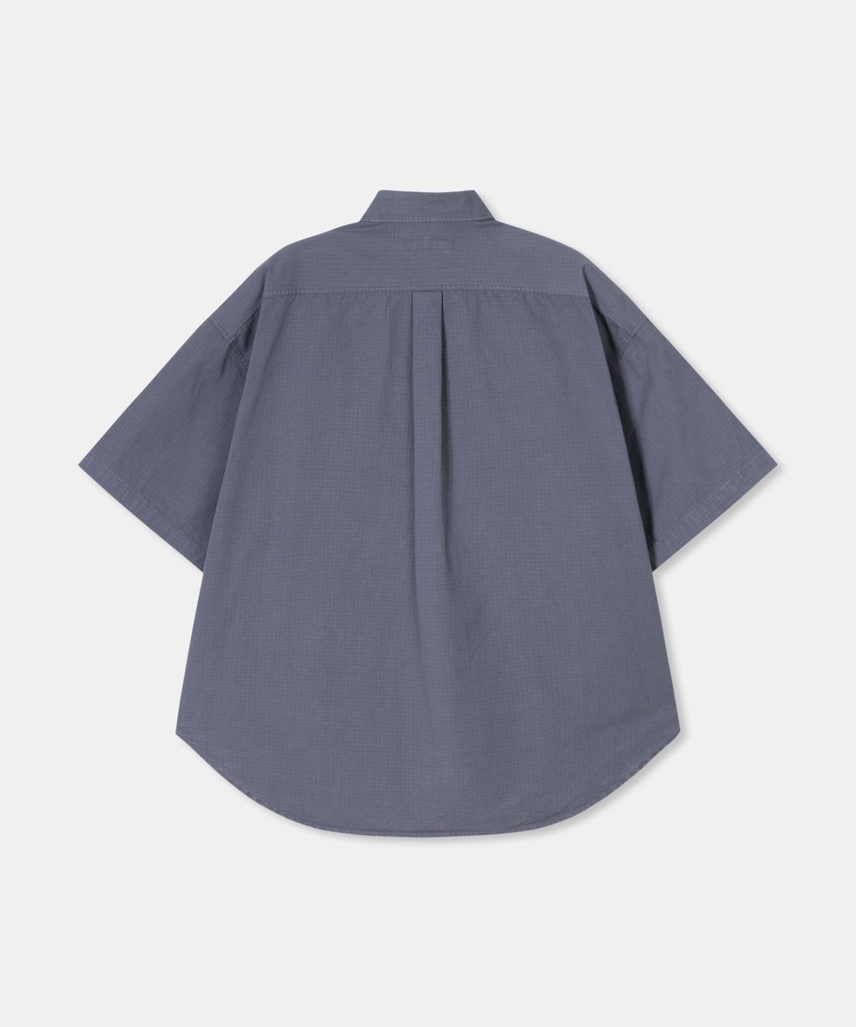 디앤드퀘스천(THEENDQUESTION) Ripstop pigment shirt / NAVY
