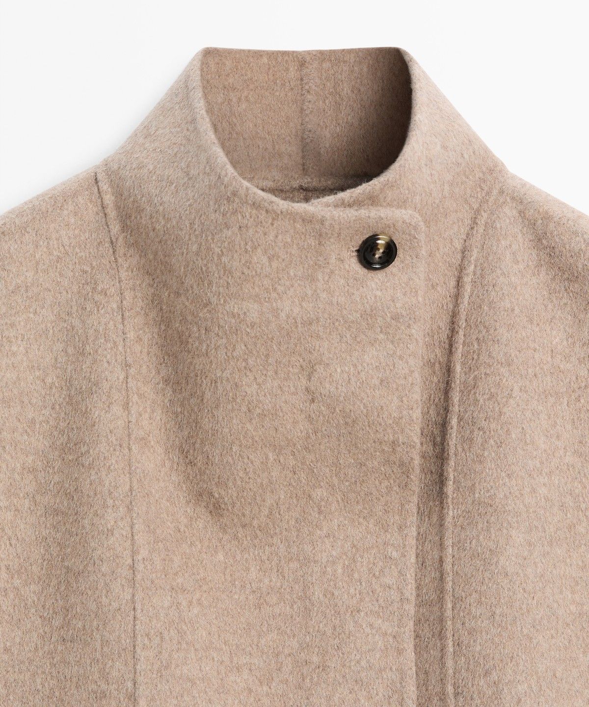 마시모두띠(MASSIMO DUTTI) 울 블렌드 쇼트 재킷