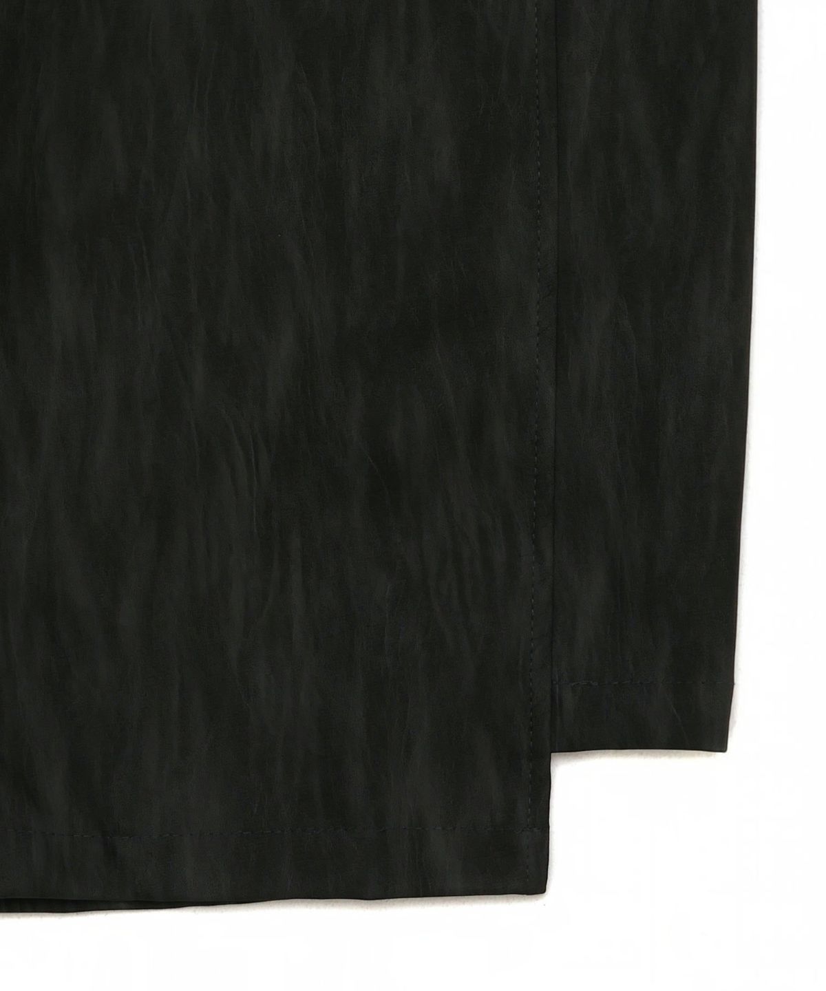 엑세스(XX) Leather Side Incision Bermuda Pants