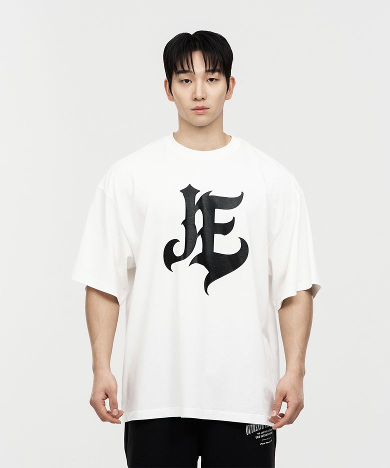 빅엠블럼 오버핏 숏슬리브
