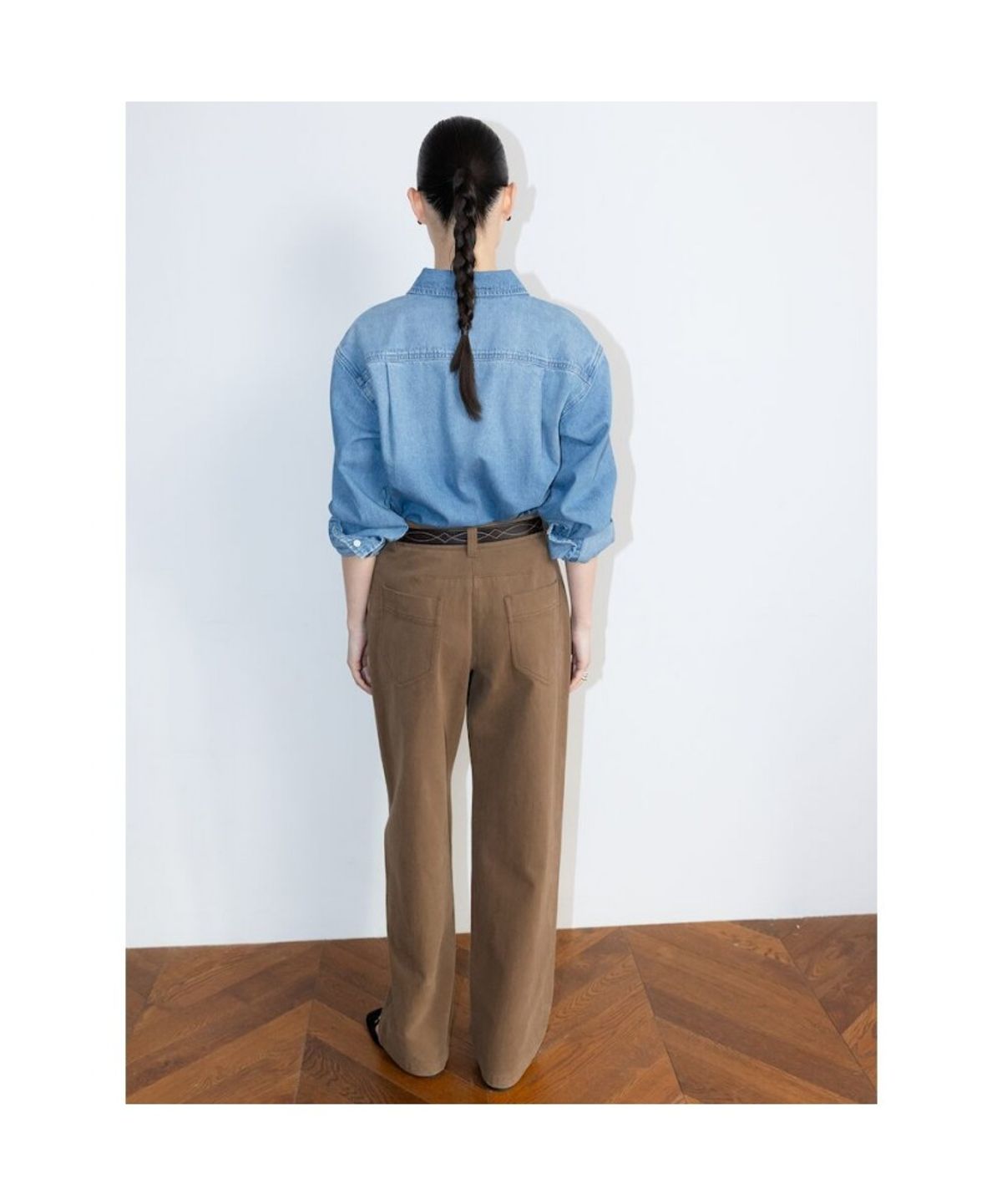 디애퍼처(THE APERTURE) Aperture 90S Denim Shirt  Blue (TA6264A05P)