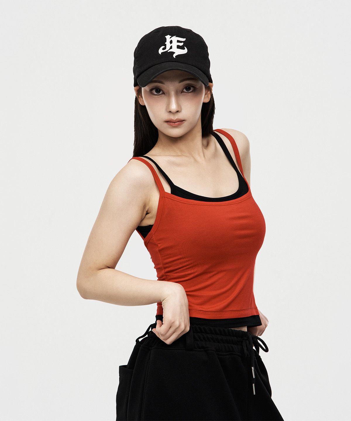 제이엘브(JELEVE) 우먼스 레이어드 슬리브리스