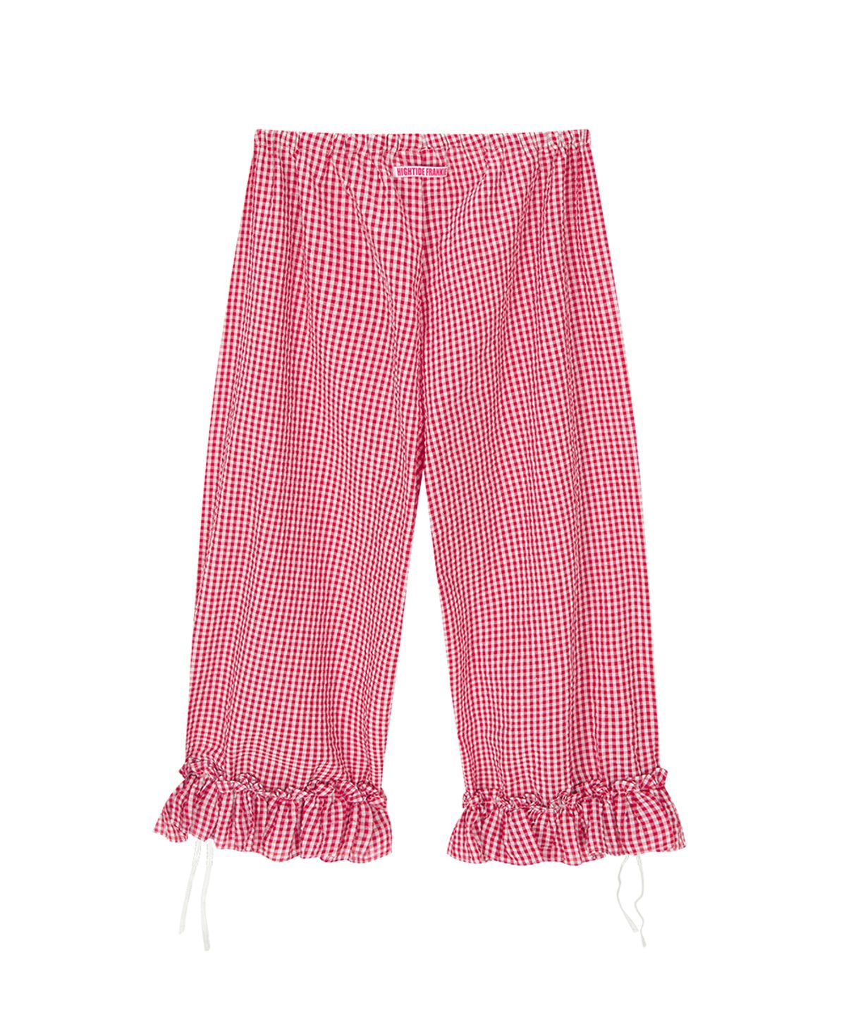 하이타이드 프랭키(HIGHTIDEFRANKIE) Pattern Capri Pants Red