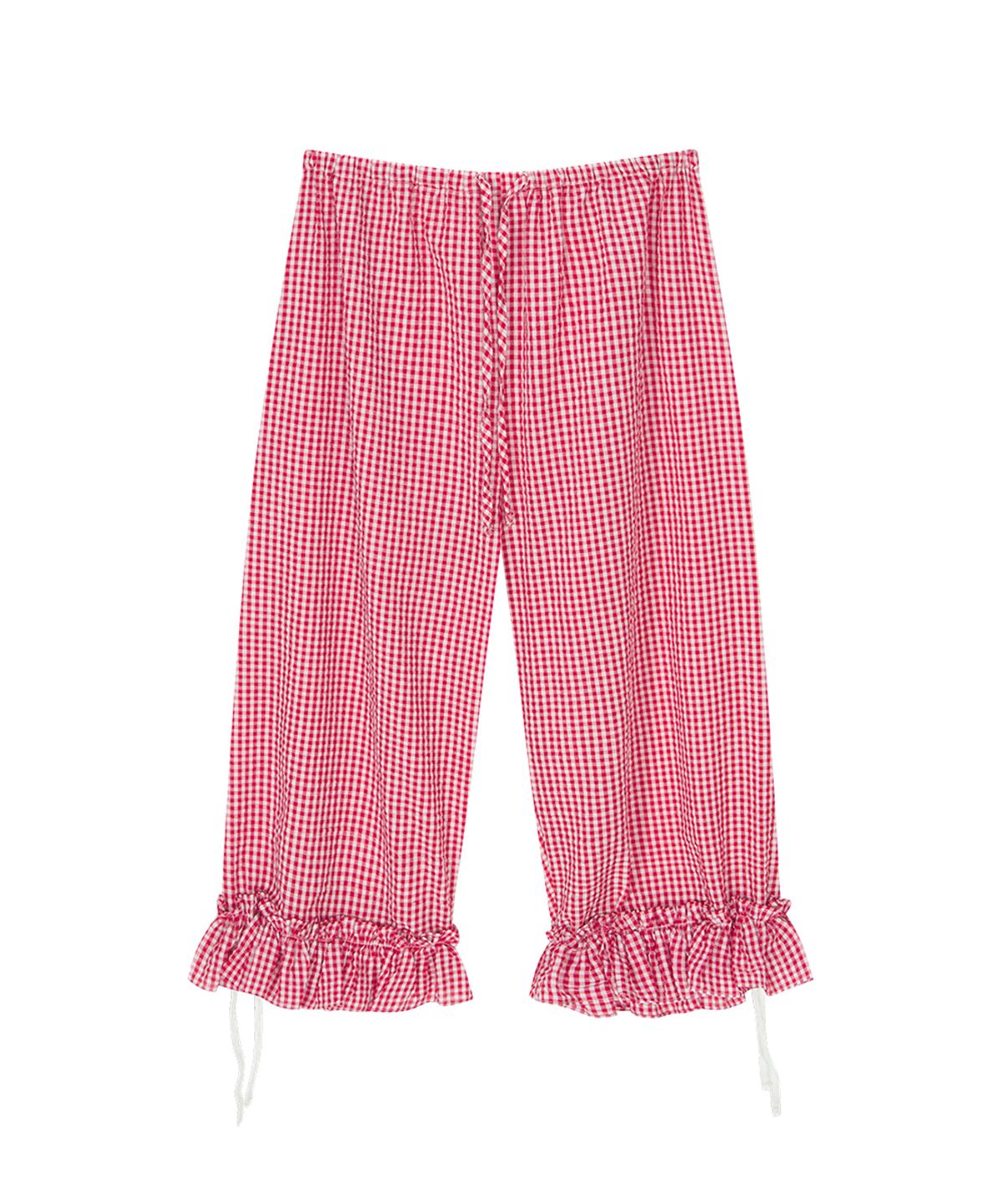 하이타이드 프랭키(HIGHTIDEFRANKIE) Pattern Capri Pants Red