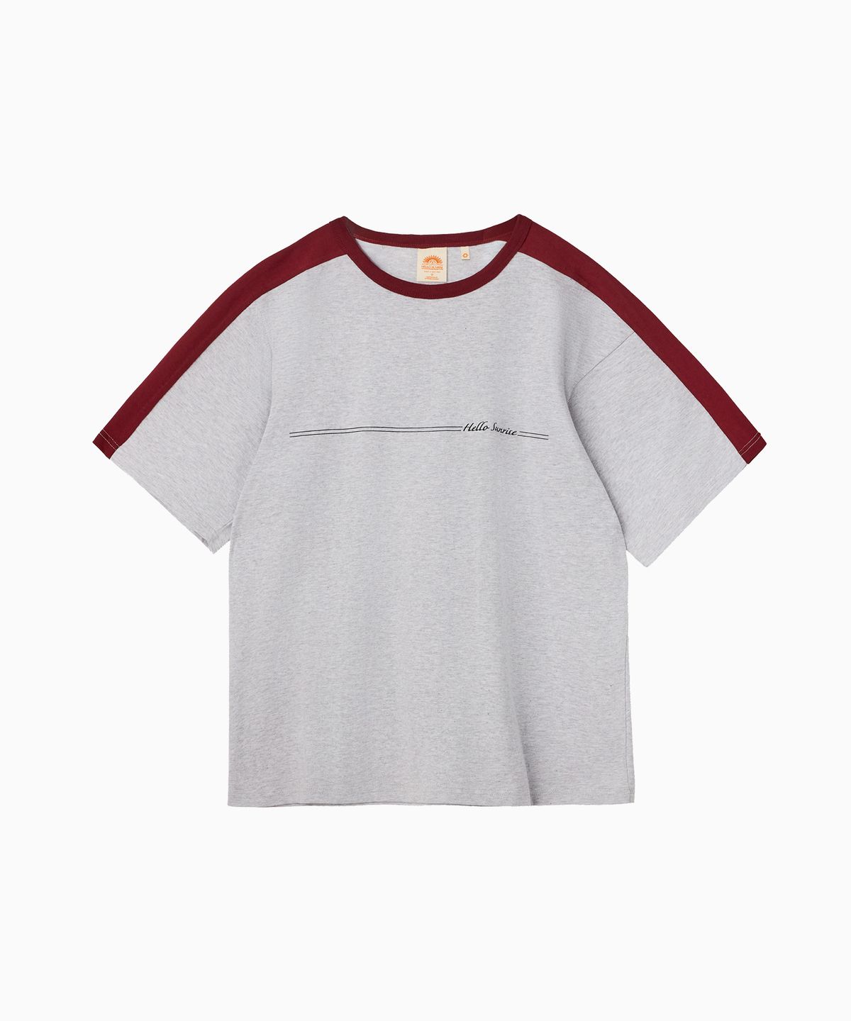 헬로 선라이즈(HELLO SUNRISE) HS Longboard Tee_L.Gray