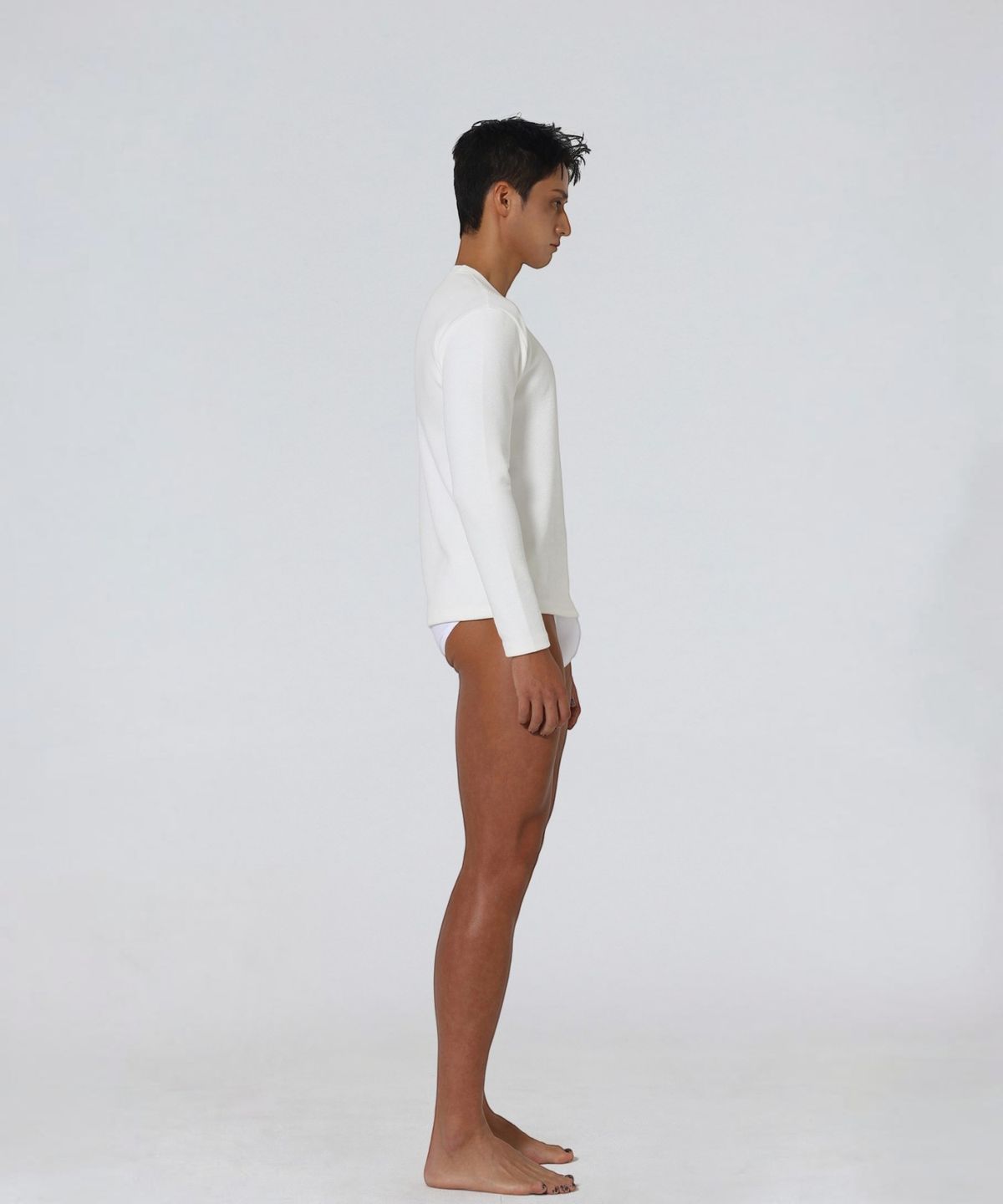 엑세스(XX) XX Cut-out Long Sleeve White