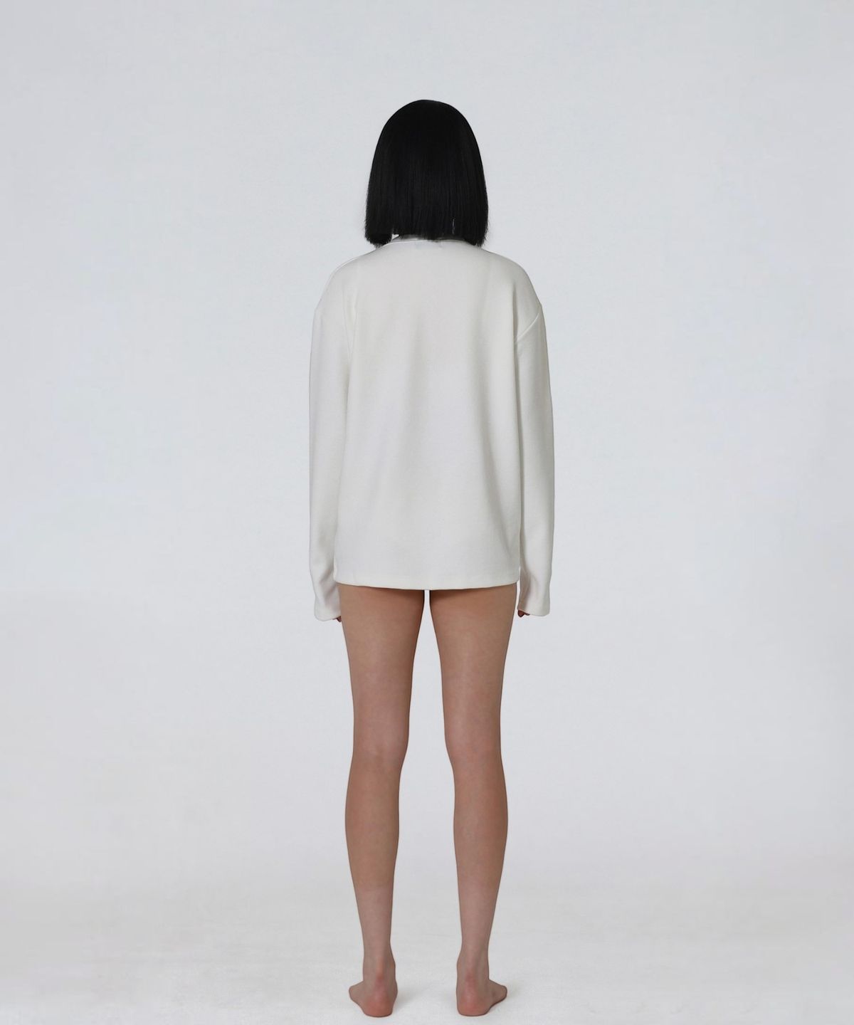 엑세스(XX) XX Cut-out Long Sleeve White