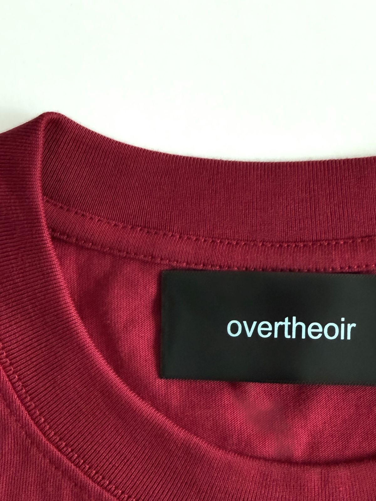 오버더와르(OVERTHEOIR) 솔리드 코튼 반팔티