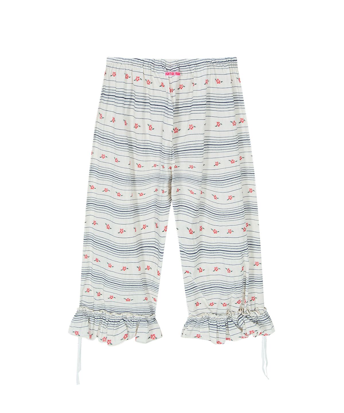 하이타이드 프랭키(HIGHTIDEFRANKIE) Pattern Capri Pants Beige