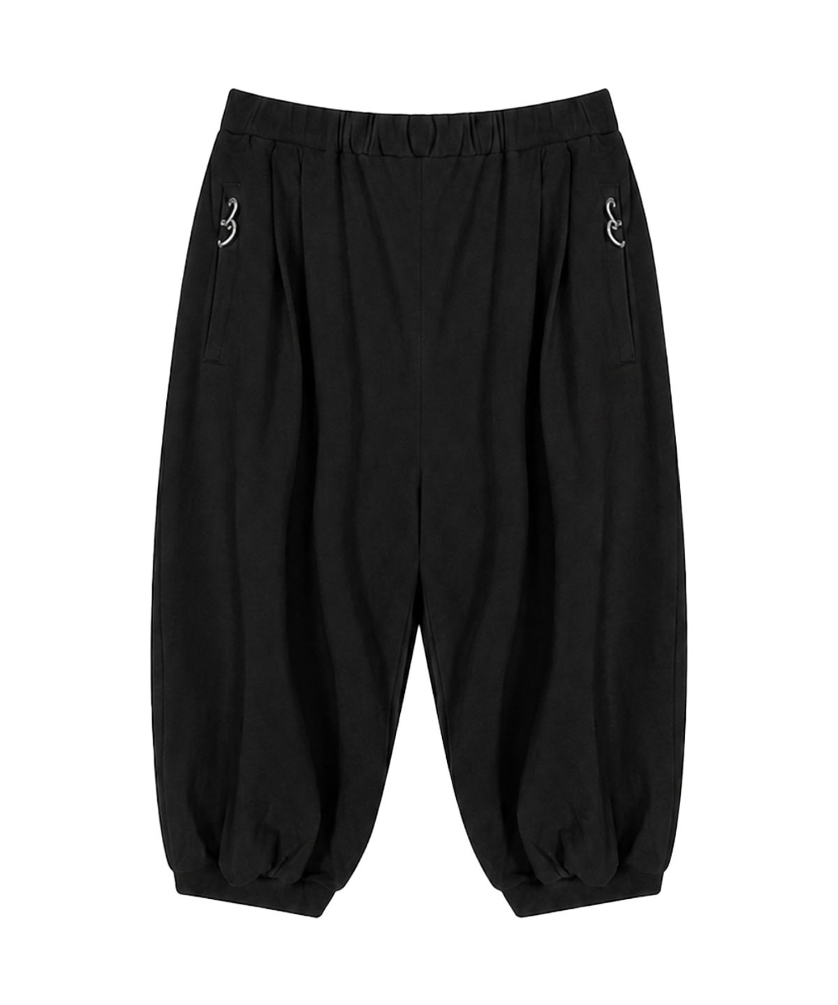 하이타이드 프랭키(HIGHTIDEFRANKIE) Sweat Capri Jogger Pants Black