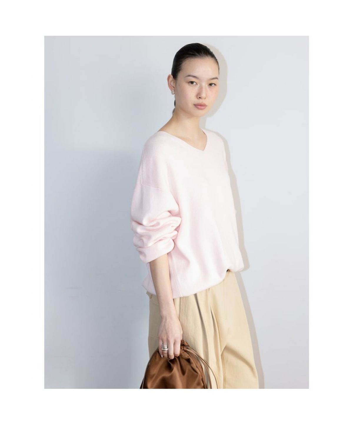 디애퍼처(THE APERTURE) Aperture Boxy Knit Top  Pink (TA6251A04X)
