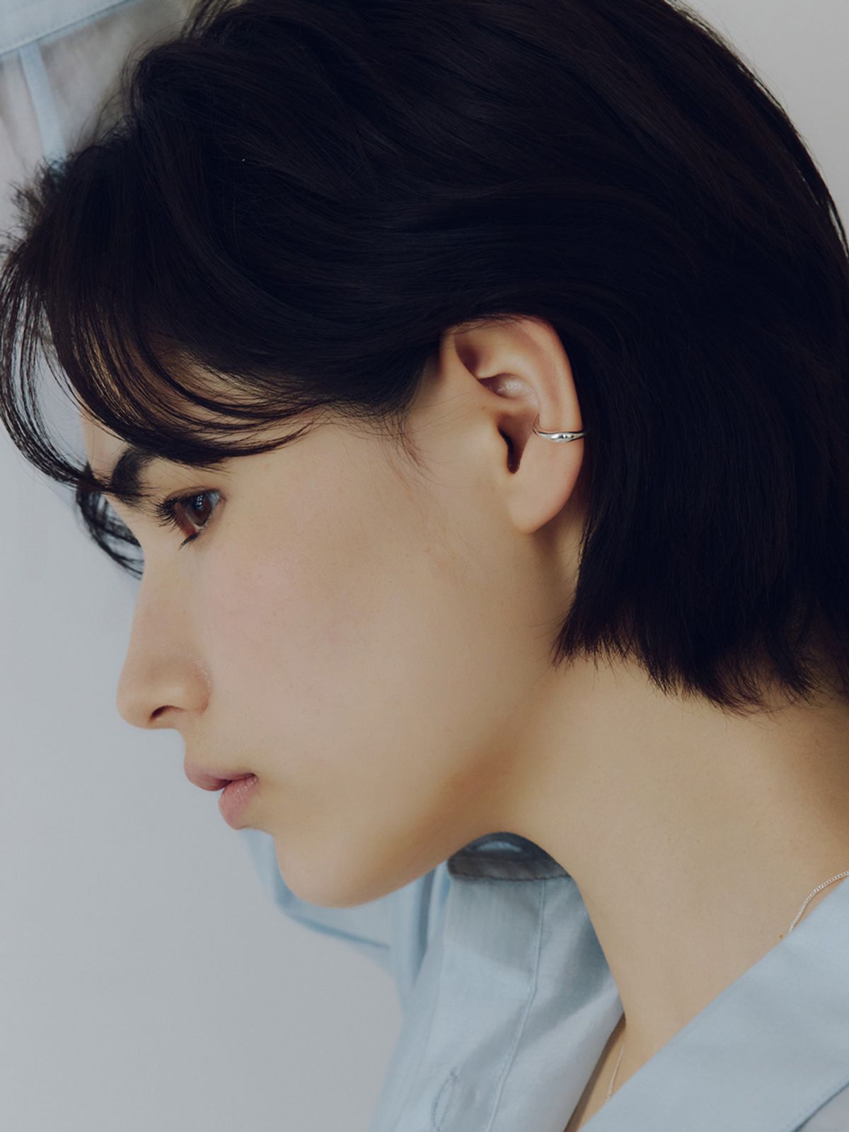 이너프(ENUFF) (silver 925) Form earcuff