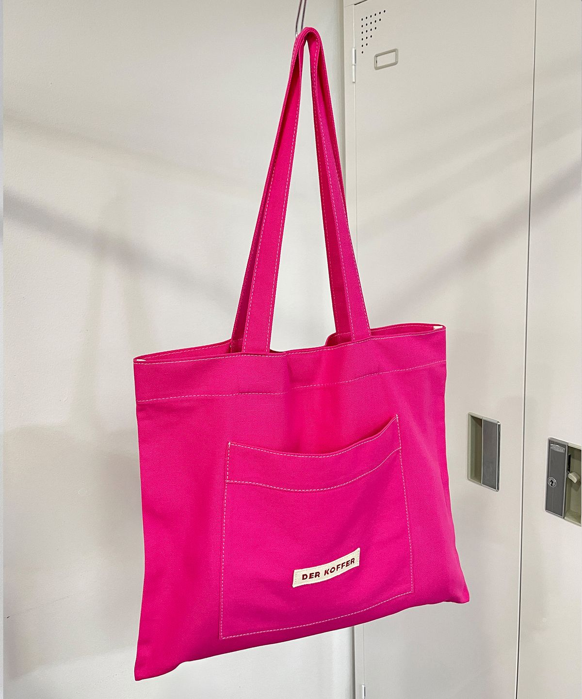 델코퍼(DER KOFFER) SHOPPER POCKET BAG [MAGENTA]