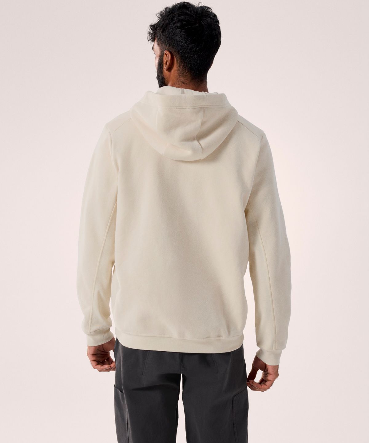 아크테릭스(ARCTERYX) 엠블럼 플리스 풀-짚 후디 남성  - SEA SALT / AJQSM09929