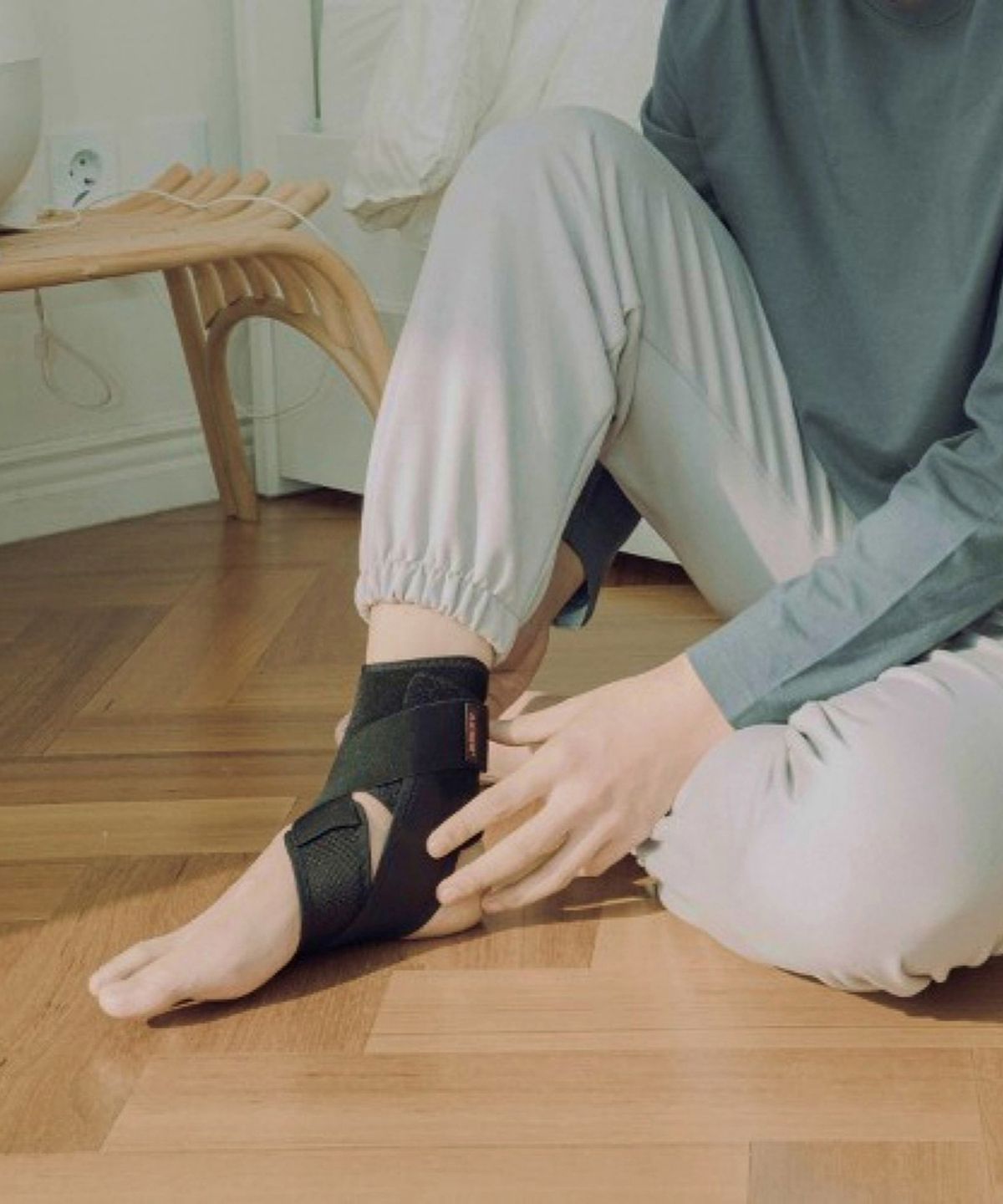 에이더(AIDER) 스트롱 발목보호대 러닝 등산 아대