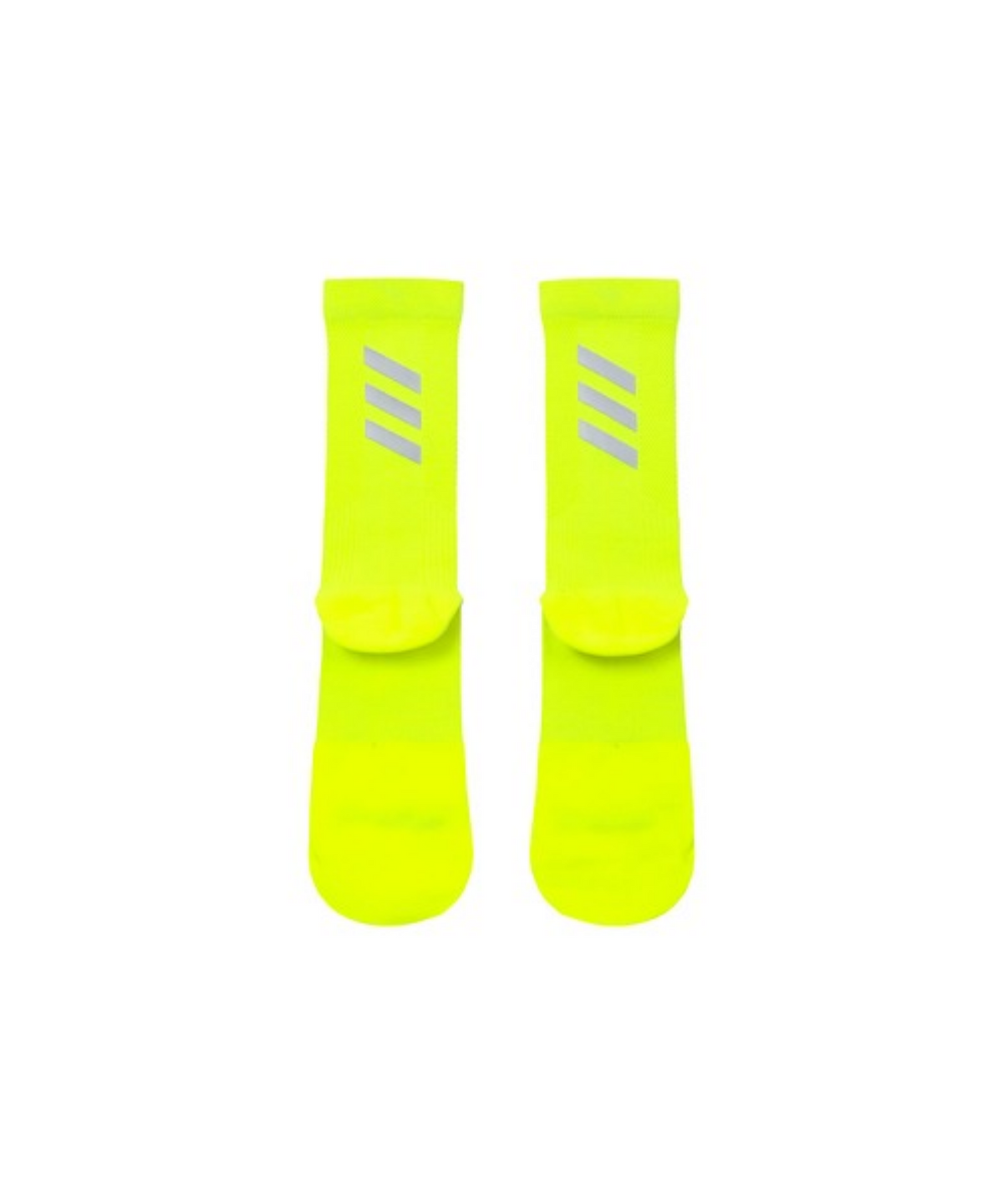 사운드바이브(SOUNDVIBE) 반사 러닝 삭스 - Neon Yellow