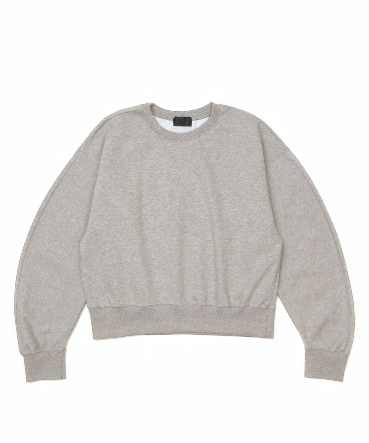 엑세스(XX) XX Round Curved Crop Sweatshirt Gray