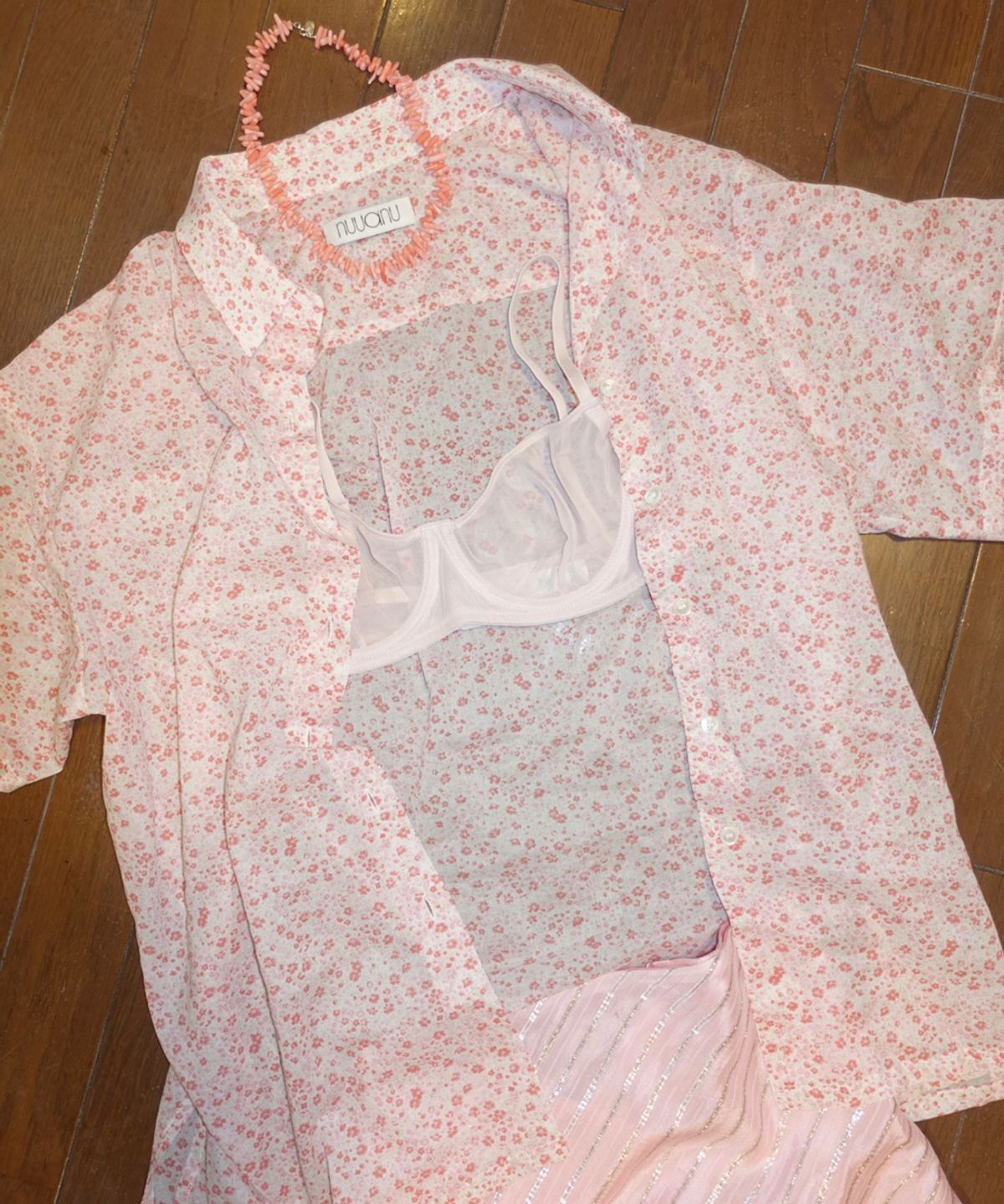 누아누(NUUANU) Aira Bra_Peach