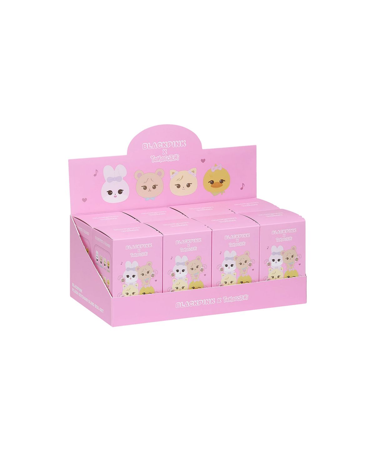 블랙핑크 × 다마고치(BLACKPINK X TAMAGOTCHI) [다마고치] 블랙핑크 랜덤 인형 키링 세트_8개 세트