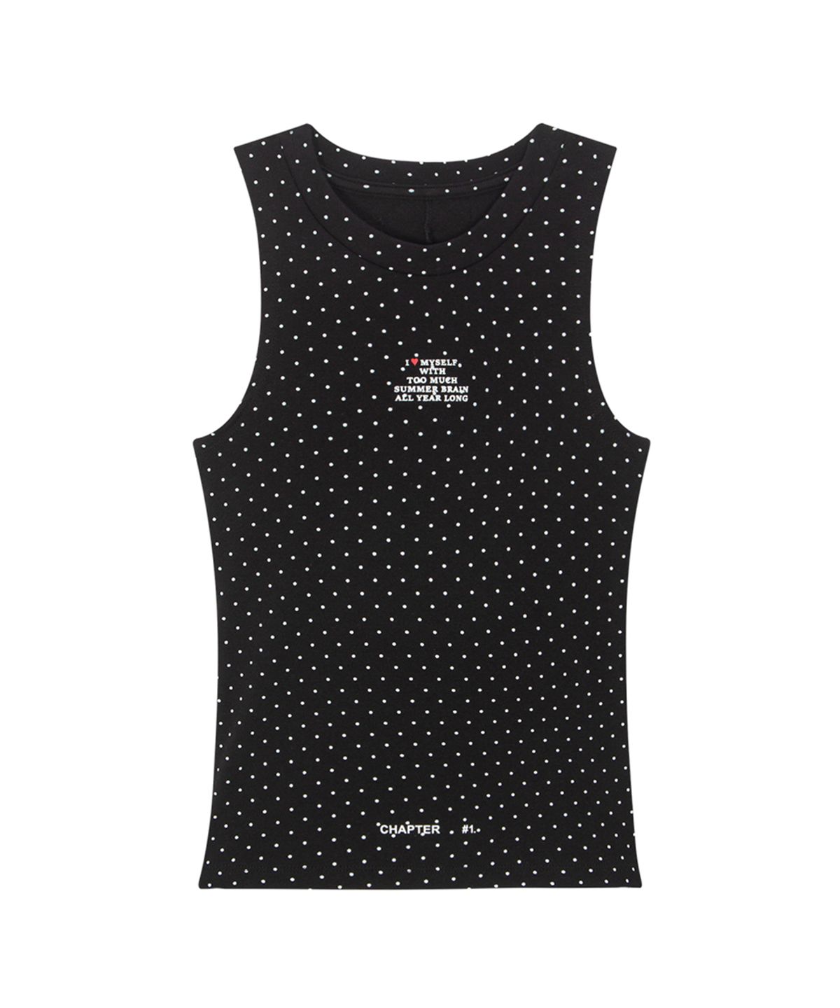 하이타이드 프랭키(HIGHTIDEFRANKIE) Summer Brain Halter Neck Top Black