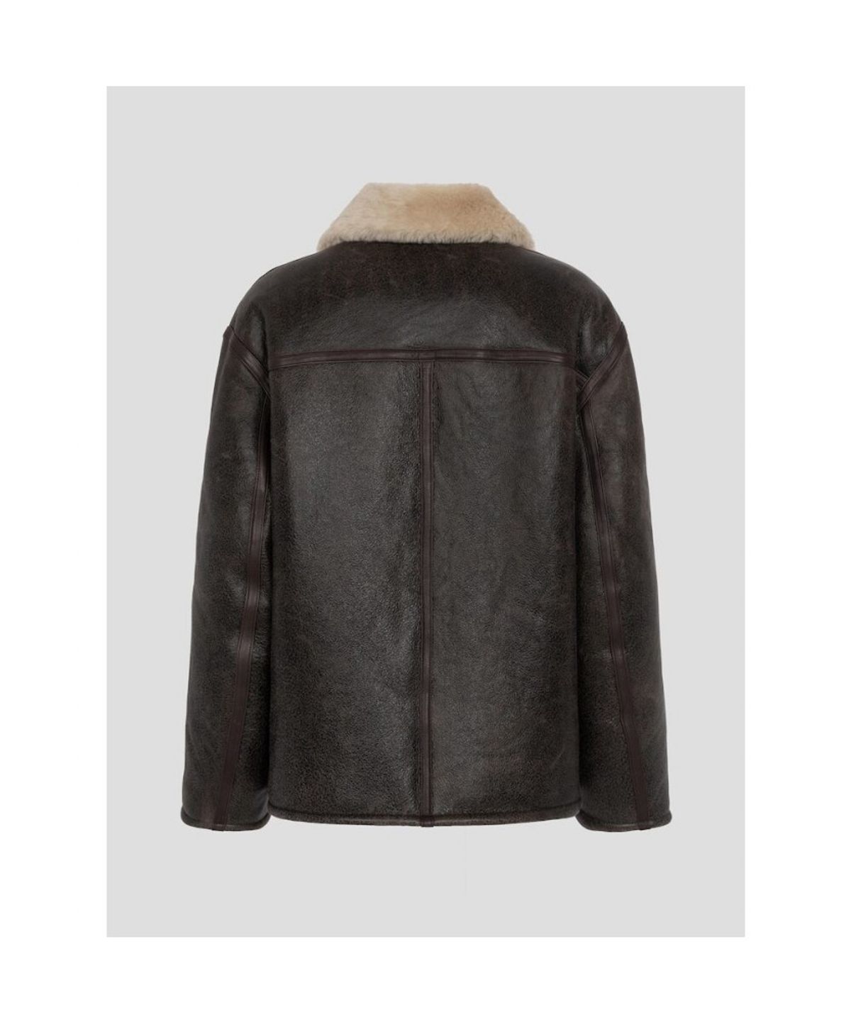 디애퍼처(THE APERTURE) Reversible Shearling Jacket  Brown (TA5X11A05D)
