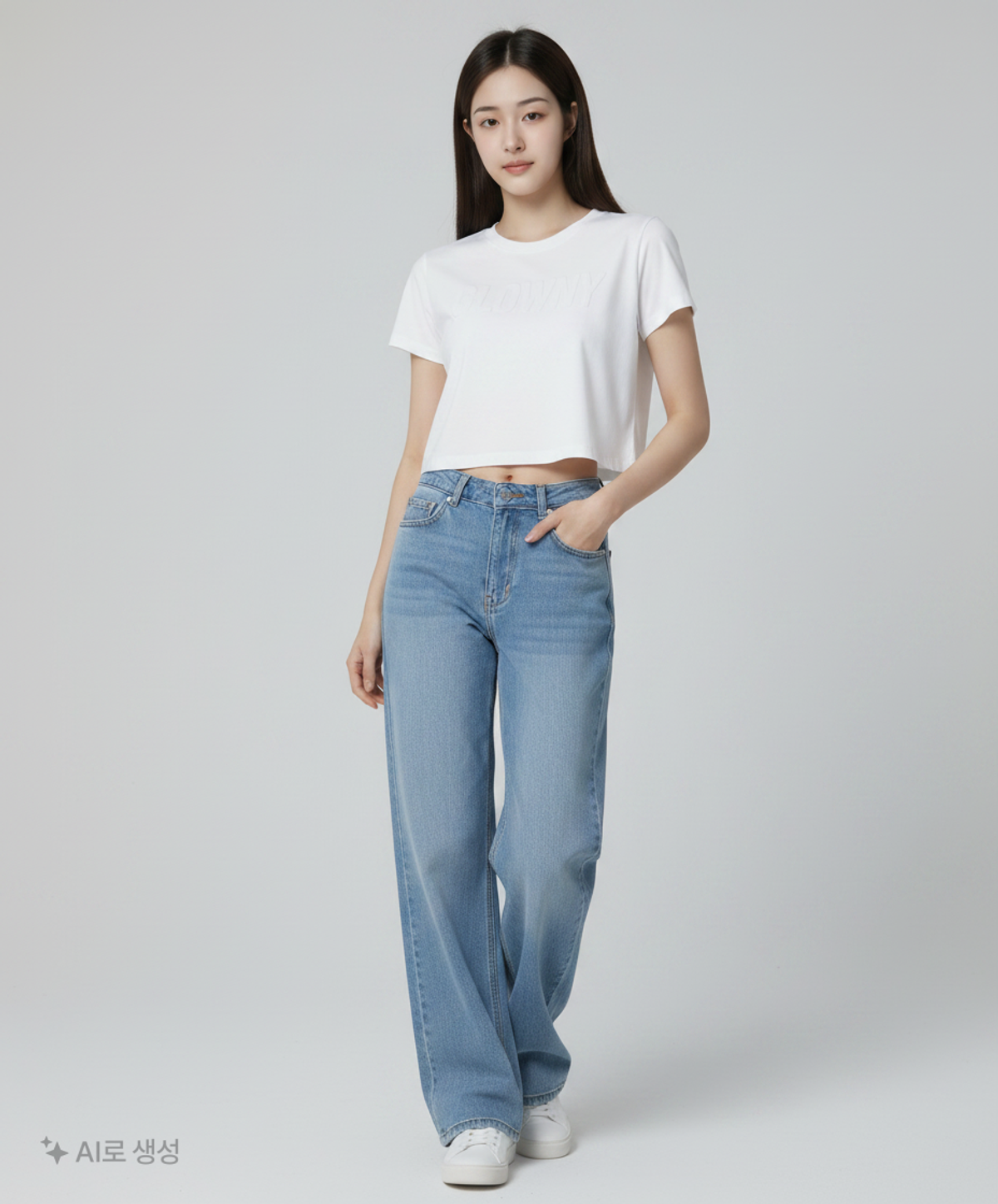 글로니(GLOWNY) 반소매 티셔츠