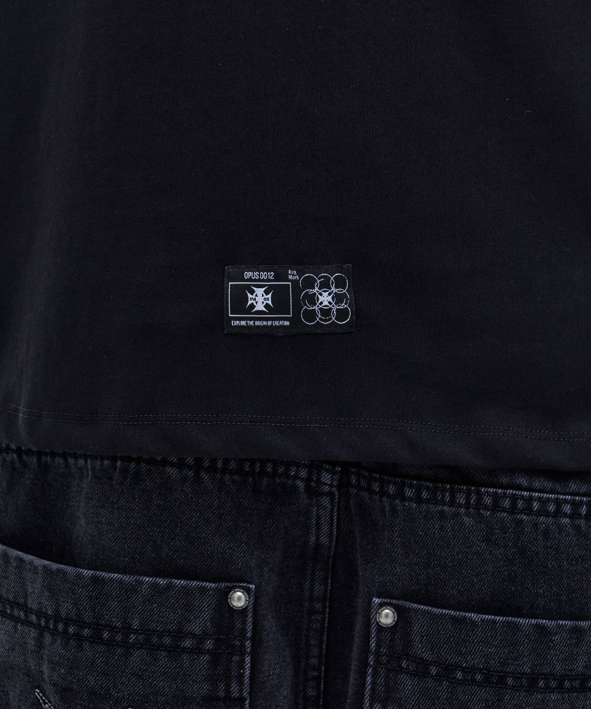 오퍼스 0012(OPUS 0012) [2 PACK] Op. 14 SIG T-SHIRT BLACK