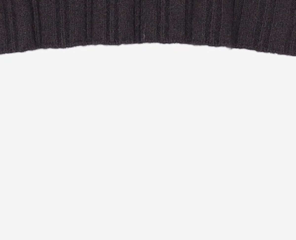 어반드레스(AVANDRESS) Isabel Layered Knit BLACK
