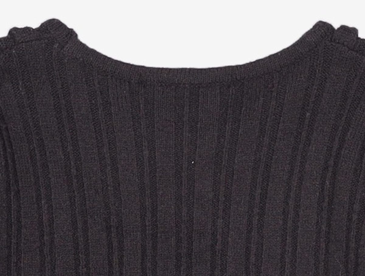 어반드레스(AVANDRESS) Isabel Layered Knit BLACK
