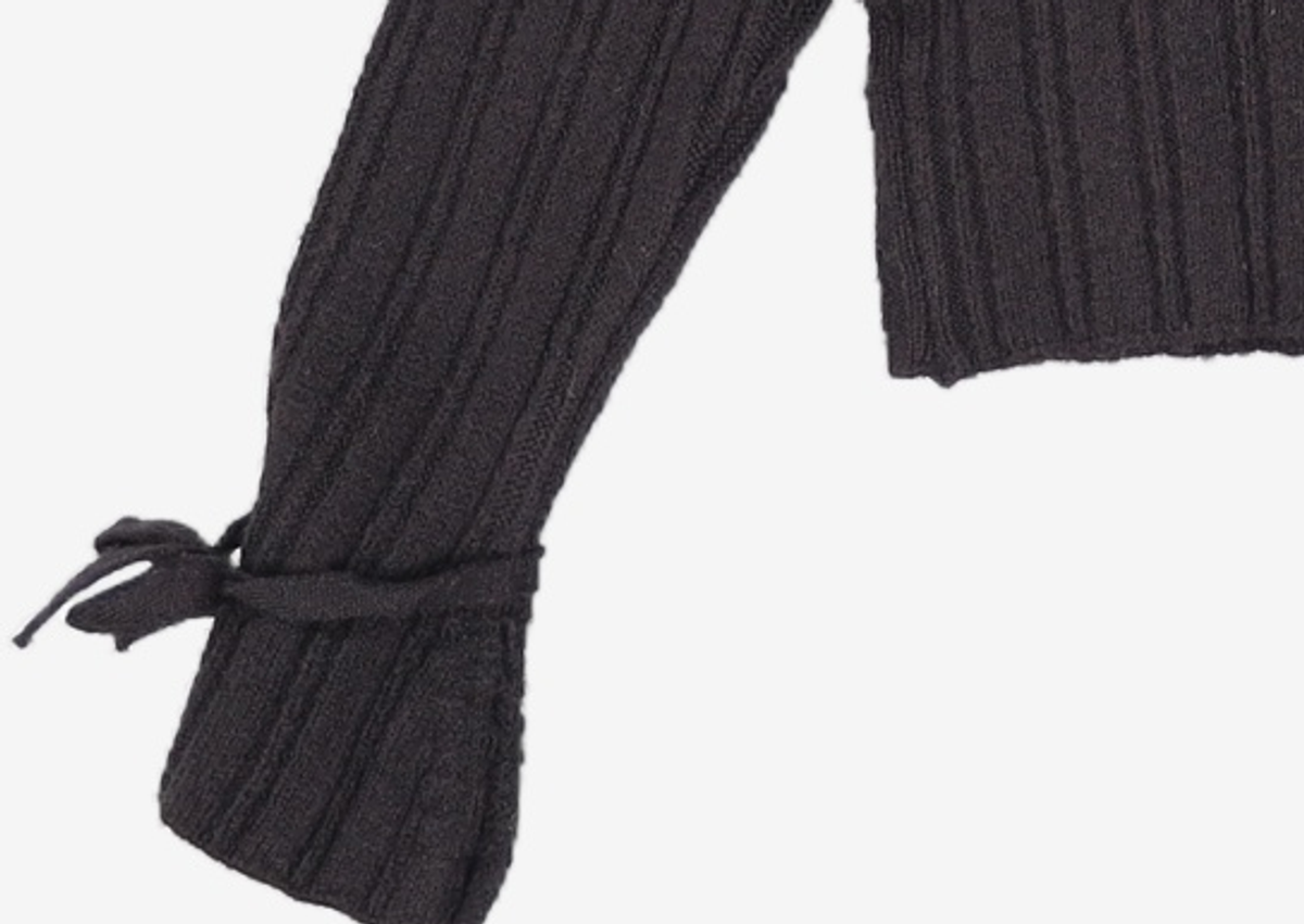 어반드레스(AVANDRESS) Isabel Layered Knit BLACK
