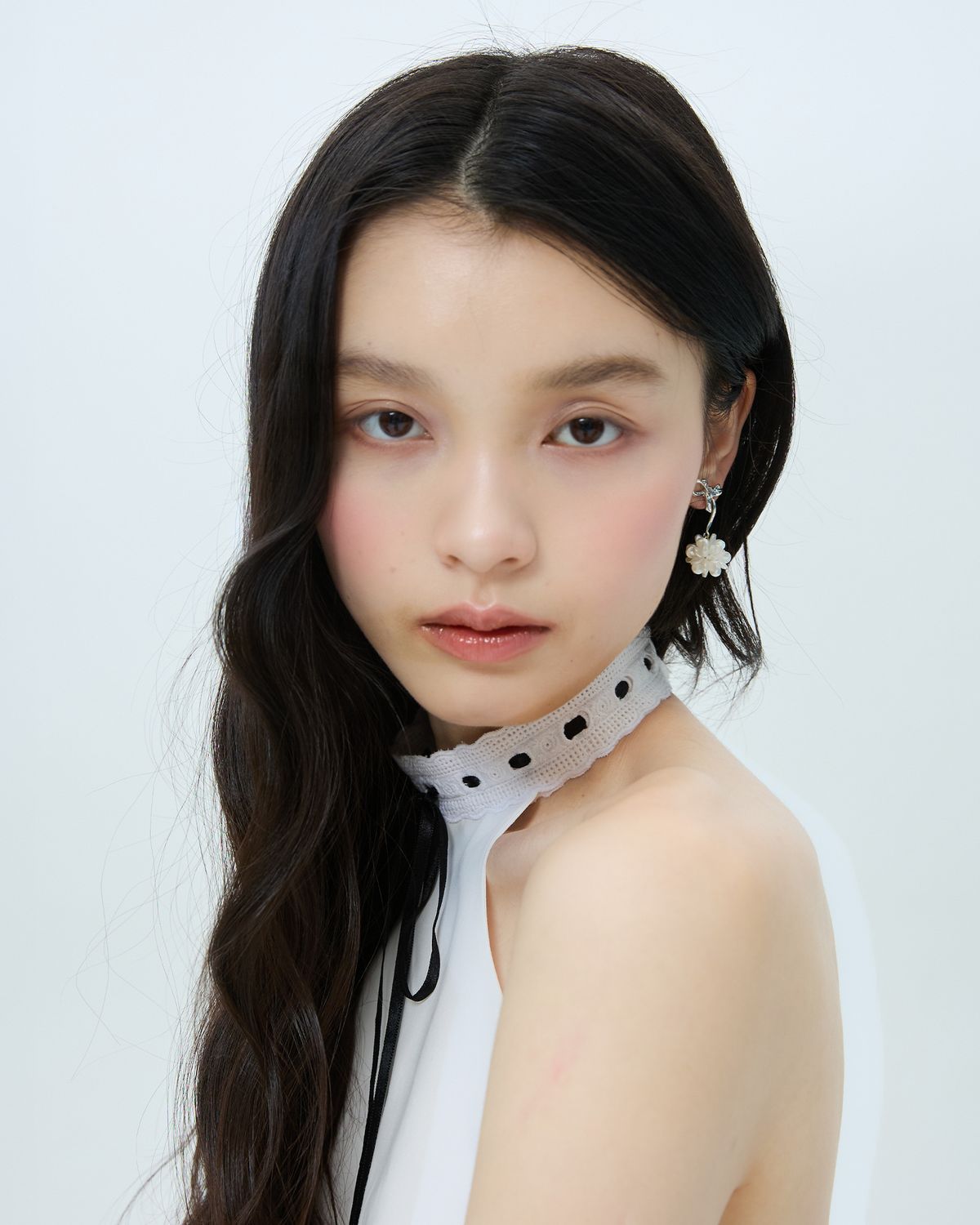 러뷰이(LOVUEE) 하나비 리본 귀걸이