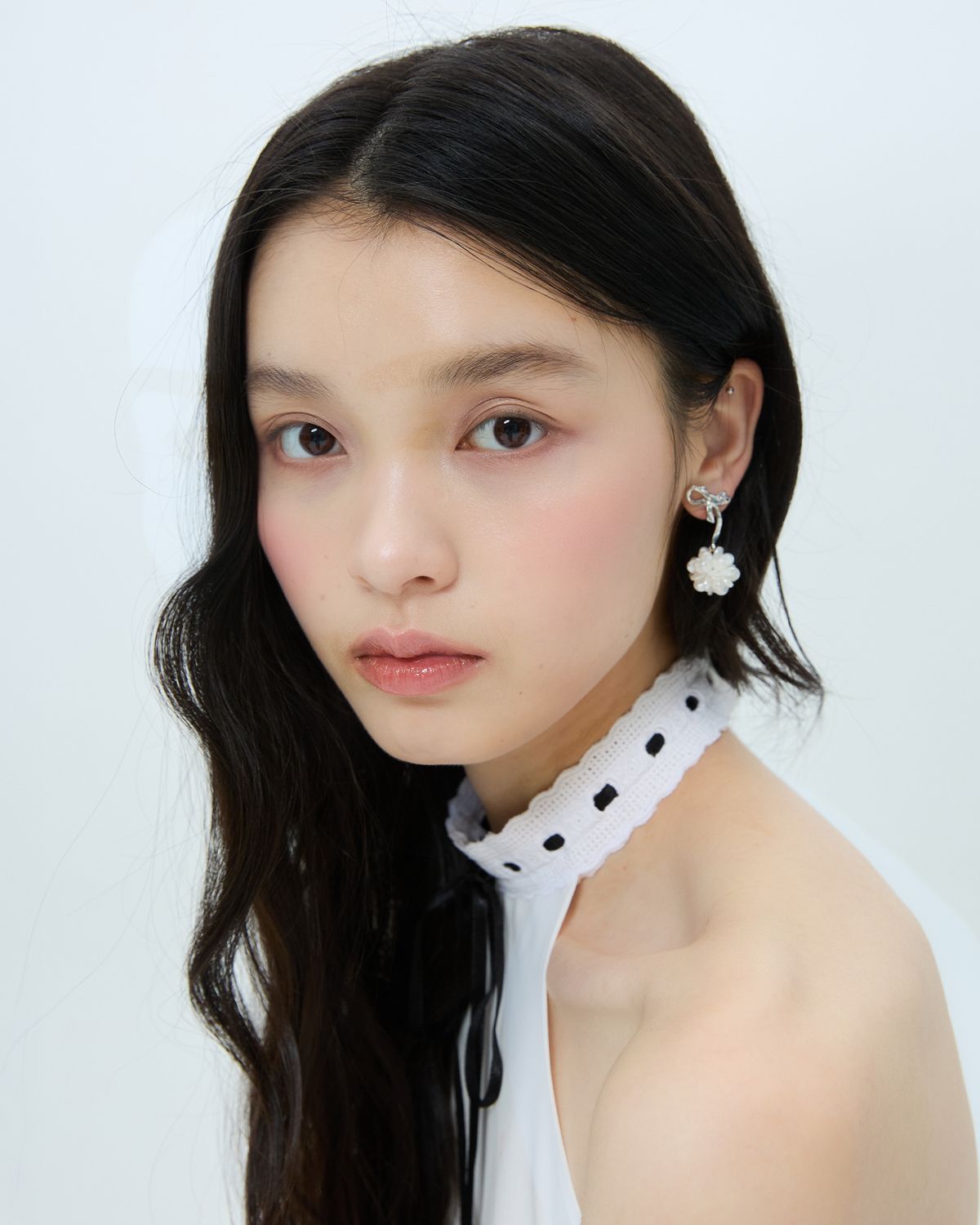 러뷰이(LOVUEE) 하나비 리본 귀걸이