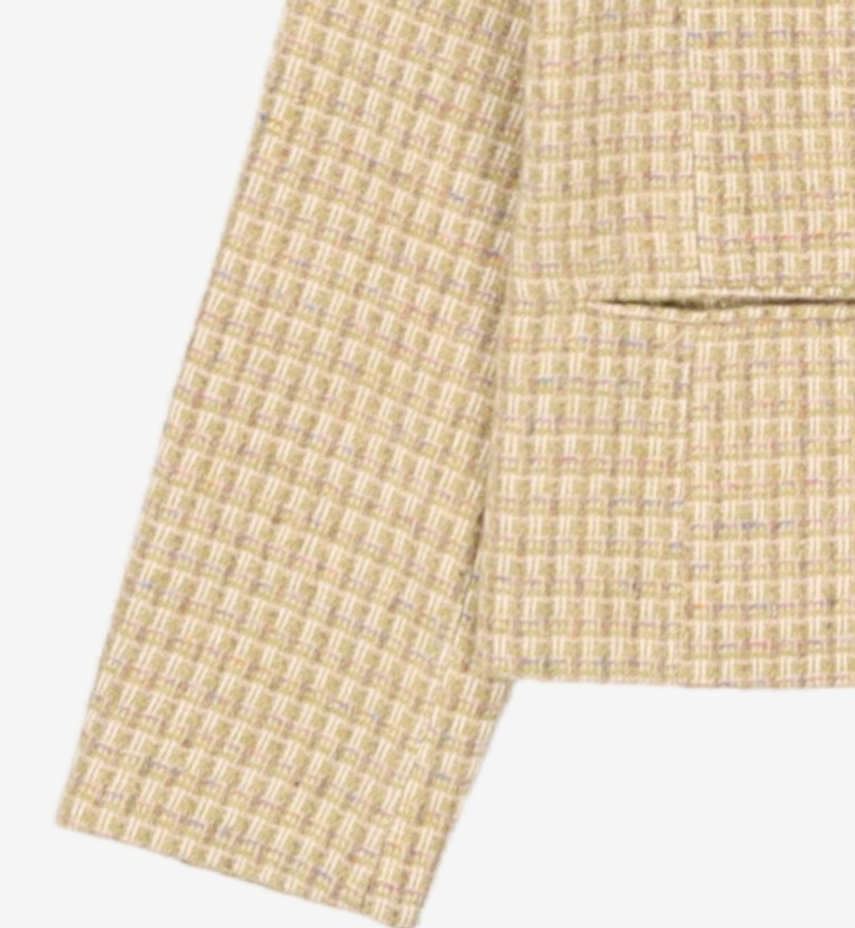 미쏘(MIXXO) 브이넥 싱글 숏자켓 MIWJKB117G M