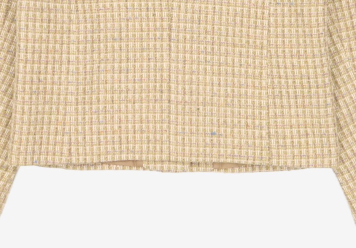 미쏘(MIXXO) 브이넥 싱글 숏자켓 MIWJKB117G M
