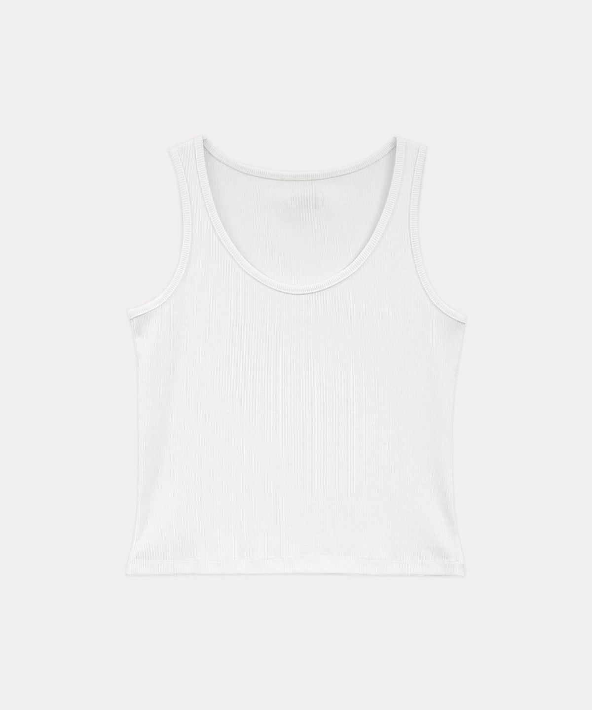 타버트(TARVERT) Ellie Rib Sleeveless - White