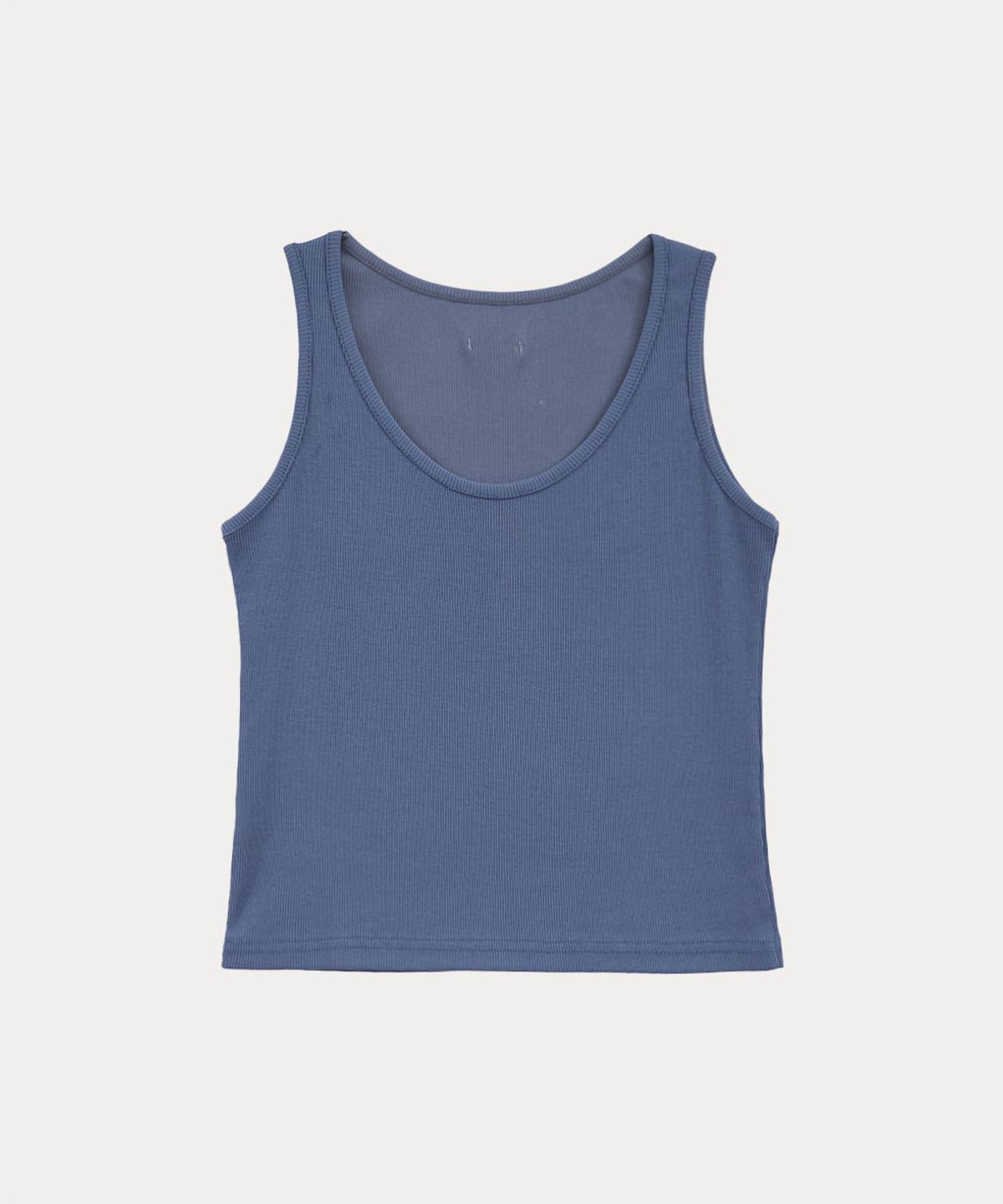 타버트(TARVERT) Ellie Rib Sleeveless - Deep Blue