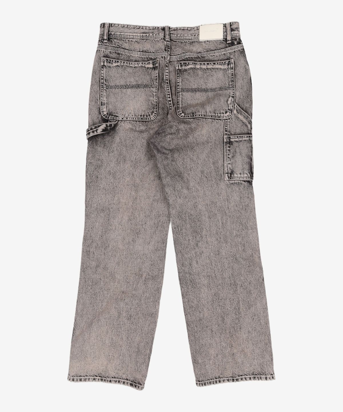 메종미네드(MAISON MINED) WHITE SPREAD CARPENTER DENIM-WHITE 50