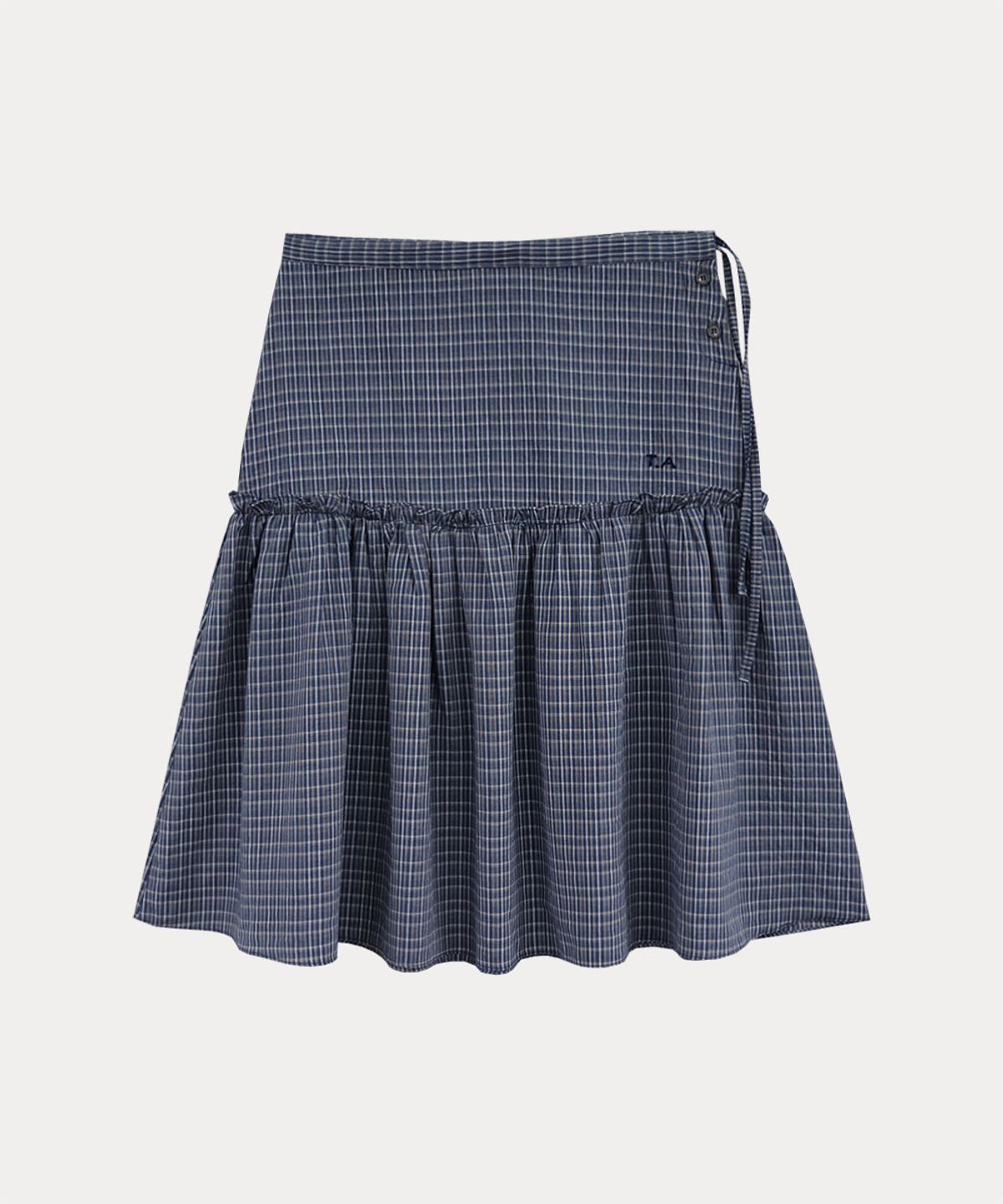 타버트(TARVERT) Maiden Flare Midi Skirt - Navy