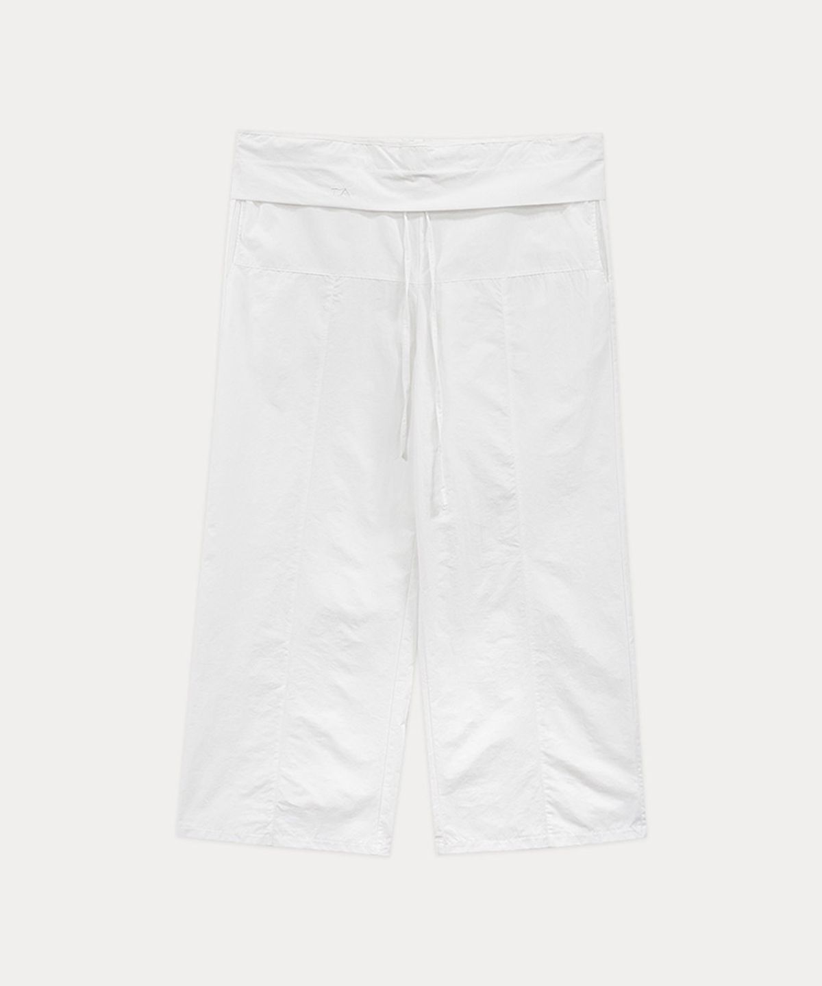 타버트(TARVERT) Nova Foldover Nylon Pants - White