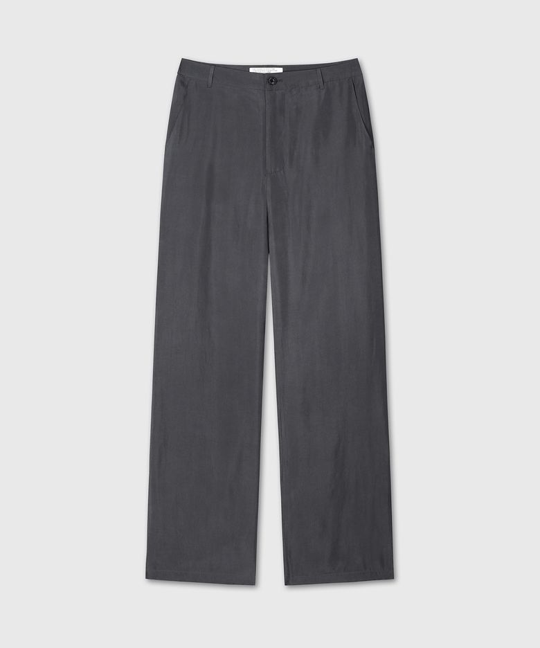 CUPRA STRAIGHT TROUSERS (CHARCOAL)