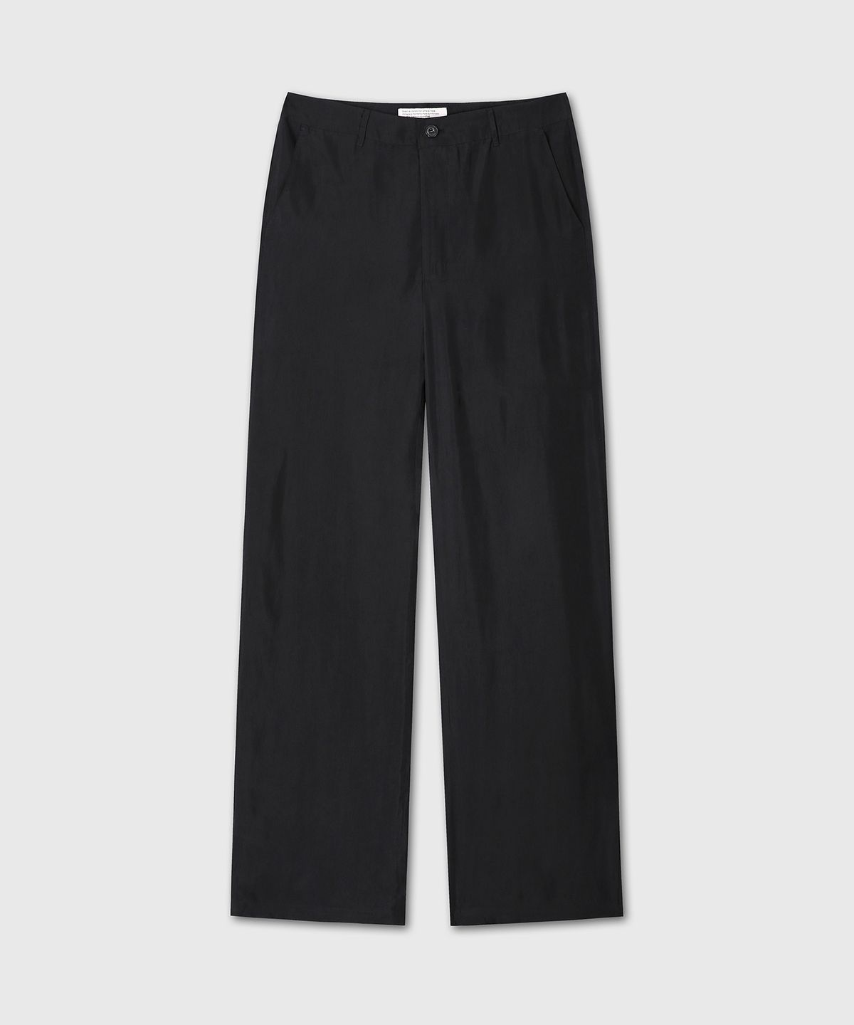 다이브인(DIVEIN) CUPRA STRAIGHT TROUSERS (BLACK)