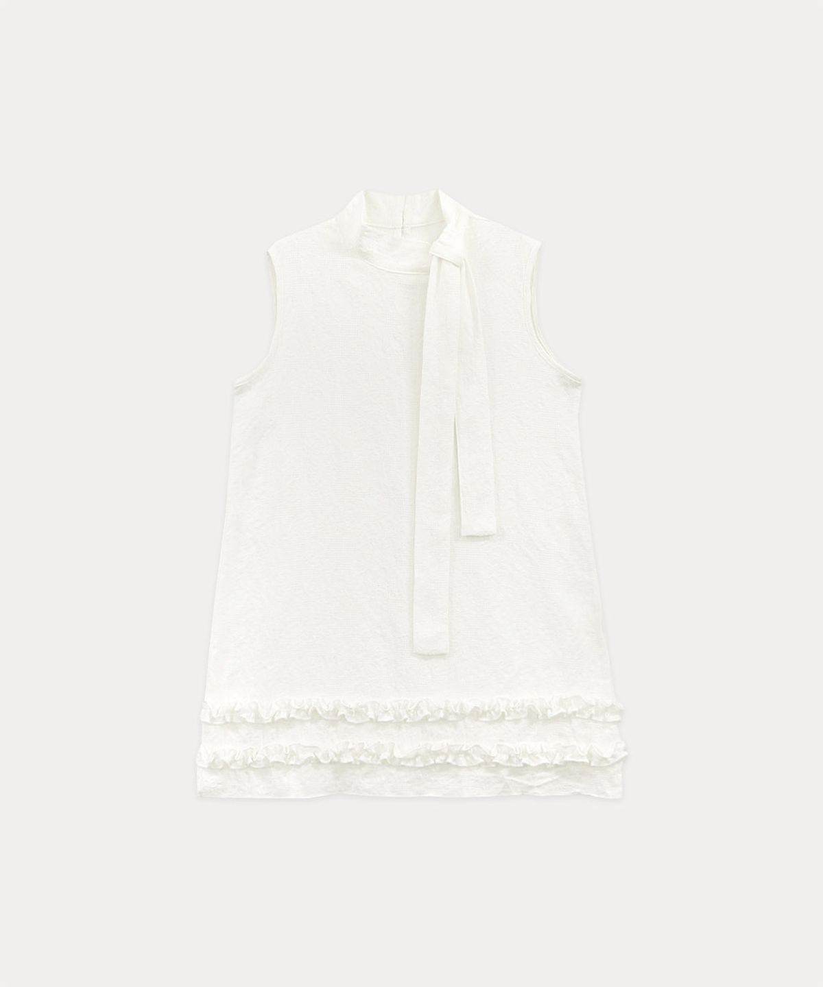 타버트(TARVERT) Romy Flower Scarf Dress - White