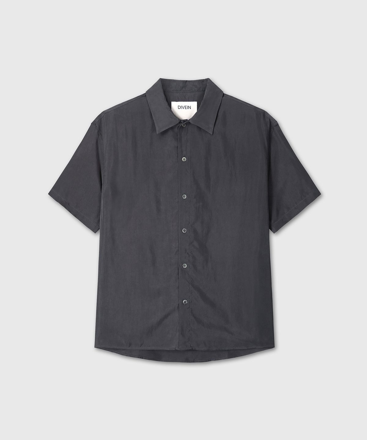 다이브인(DIVEIN) CUPRA HALF SHIRTS (CHARCOAL)