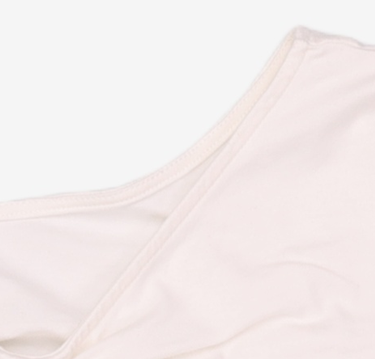 미쏘(MIXXO) 스트링 원오프숄더 반팔티_MIWHWD557A S