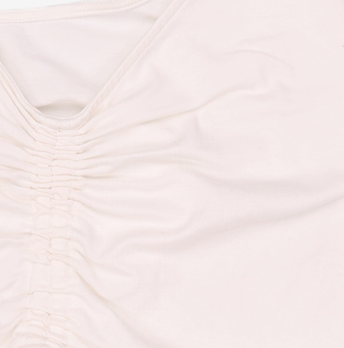 미쏘(MIXXO) 스트링 원오프숄더 반팔티_MIWHWD557A S