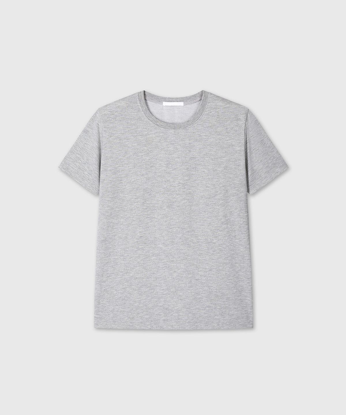 다이브인(DIVEIN) REGULAR FIT T-SHIRTS (MELANGE GRAY)